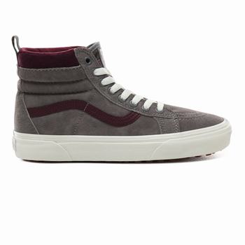 Vans Sk8-Hi MTE - Naisten Korkeavartiset tennarit - Harmaat